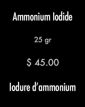 Ammonium Iodide