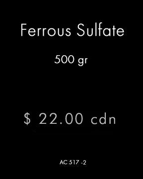 Ferrous Sulfate (heptahydrate)