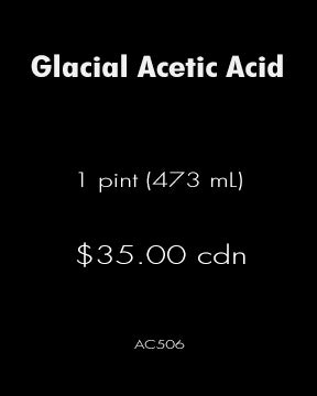 Acide acide glaciaire