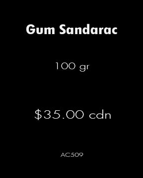 Gum Sandarac (Raw)